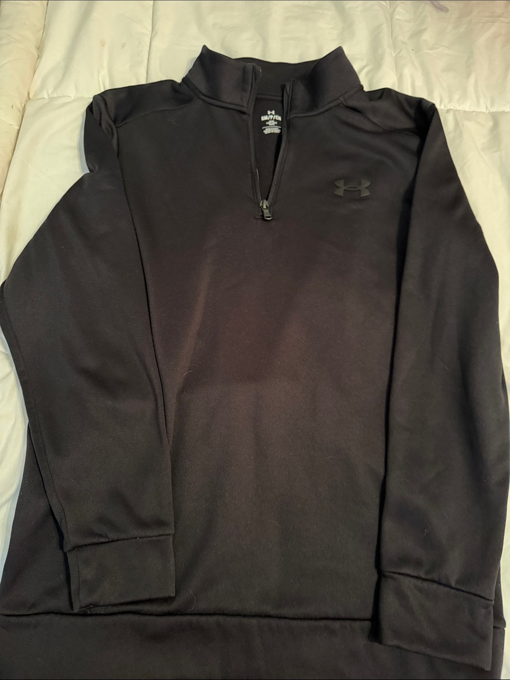 Under Armour Black Half-Zip Performance Pullover